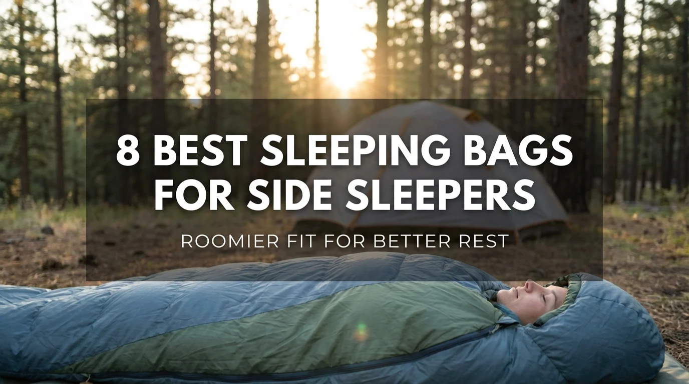8 Best Sleeping Bags for Side Sleepers: Roomier Fit for Better Rest