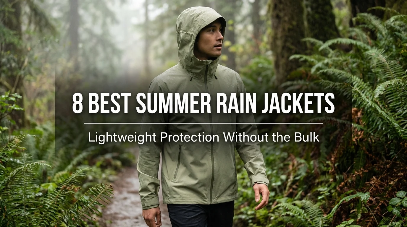8 Best Summer Rain Jackets: Lightweight Protection Without the Bulk
