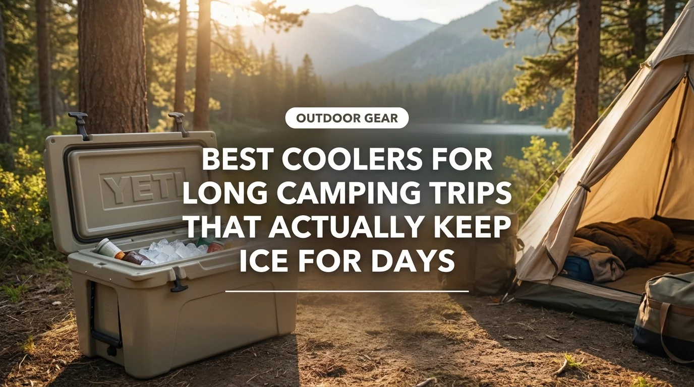 Best Coolers for Long Camping Trips That Actually Keep Ice for Days